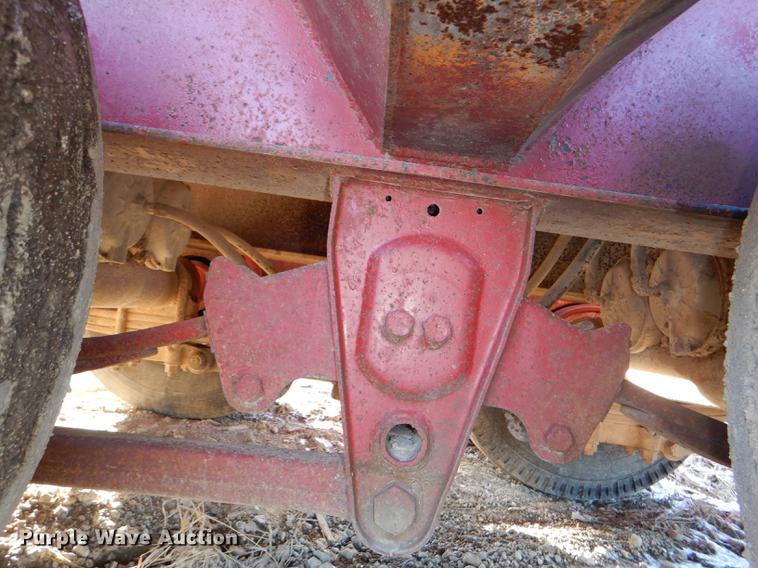 image for item DE0002 1978 Tech-Steel HLB34225 lowboy equipment trailer