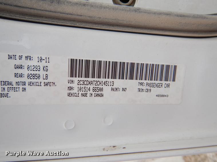 image for item DE0017 2012 Dodge Charger Police