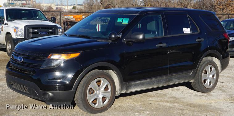 image for item DF1728 2013 Ford Explorer Police Interceptor SUV