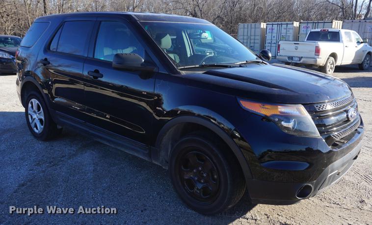 image for item DF1728 2013 Ford Explorer Police Interceptor SUV