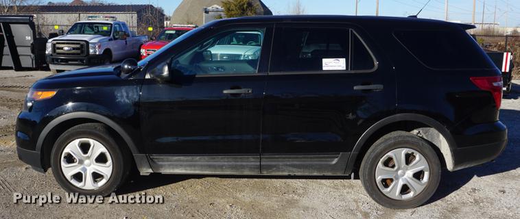 image for item DF1728 2013 Ford Explorer Police Interceptor SUV