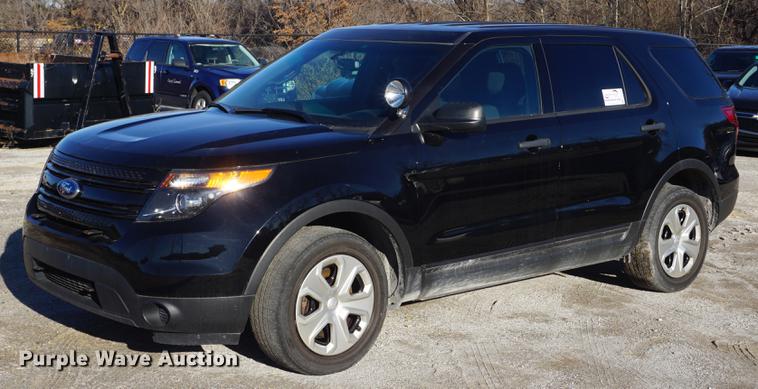 image for item DF1729 2013 Ford Explorer Police Interceptor SUV