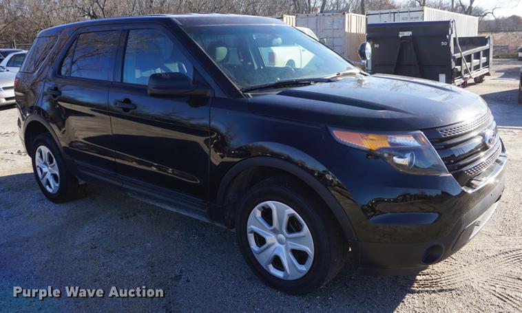 image for item DF1729 2013 Ford Explorer Police Interceptor SUV