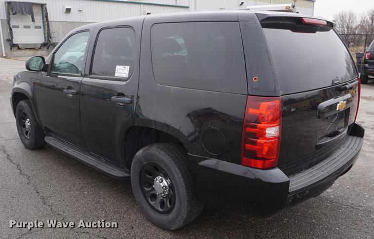 image for item DF1739 2012 Chevrolet Tahoe Police SUV