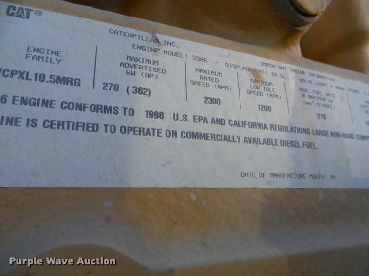 image for item DF2831 1999 Caterpillar XQ225-3306 generator