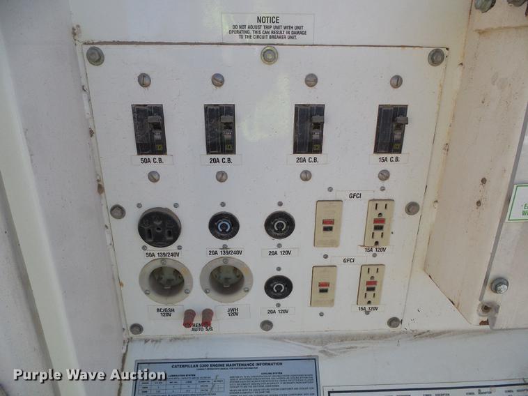 image for item DF2831 1999 Caterpillar XQ225-3306 generator