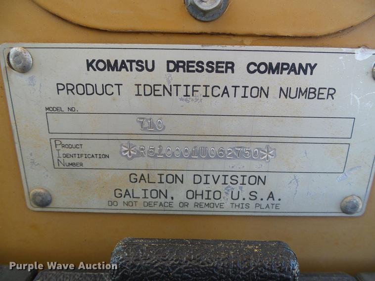 image for item DF2879 1995 Galion Dresser 710 double drum roller