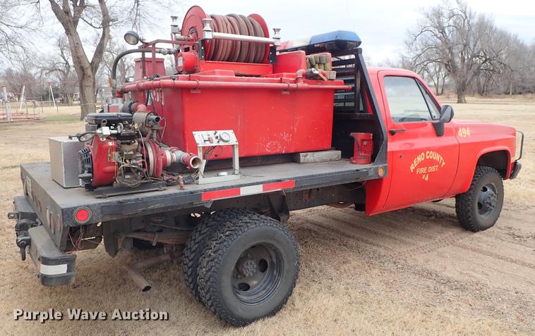 image for item DG2907 1987 Chevrolet brush fire truck