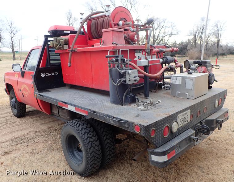 image for item DG2907 1987 Chevrolet brush fire truck