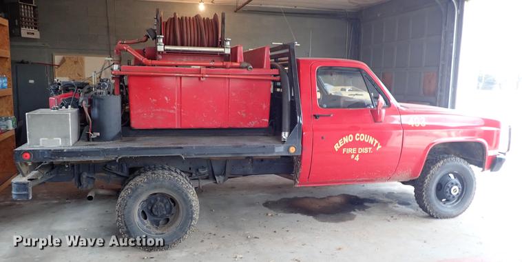image for item DG2908 1987 Chevrolet brush fire truck