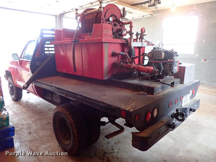 image for item DG2908 1987 Chevrolet brush fire truck