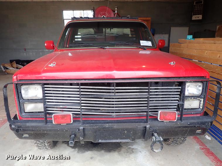 image for item DG2908 1987 Chevrolet brush fire truck