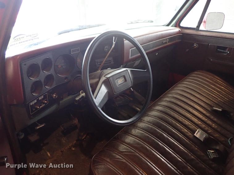 image for item DG2908 1987 Chevrolet brush fire truck