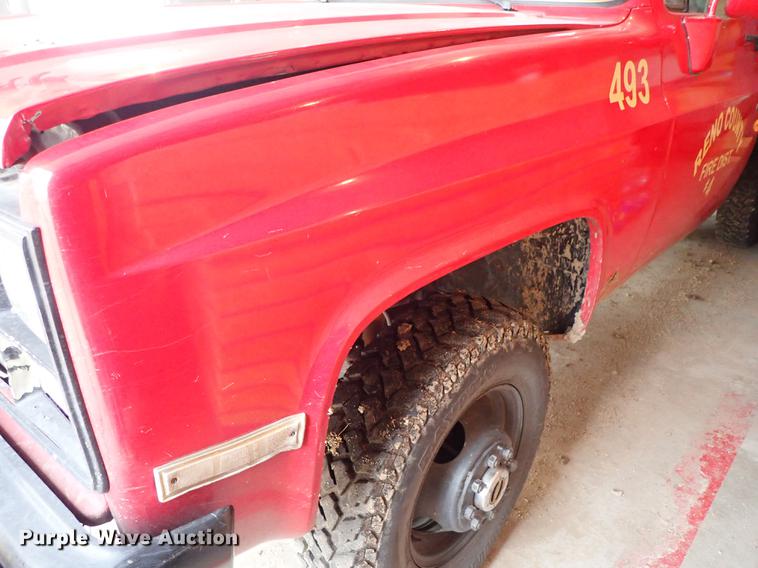 image for item DG2908 1987 Chevrolet brush fire truck