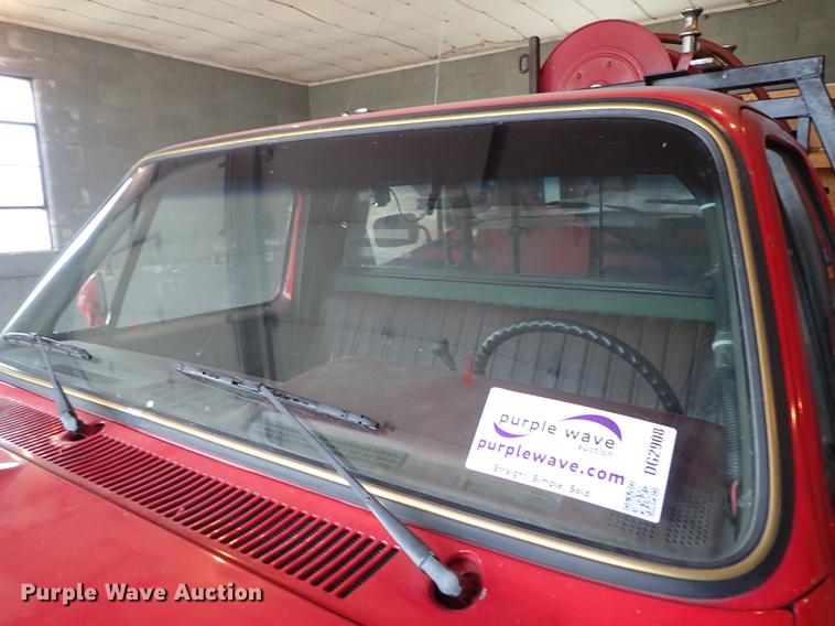 image for item DG2908 1987 Chevrolet brush fire truck