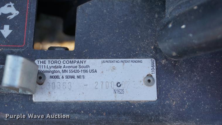 image for item DI9281 Toro Groundsmaster 7210 ZTR lawn mower