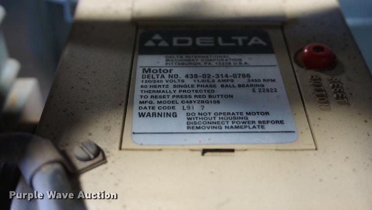 image for item DI9284 Delta radial arm saw