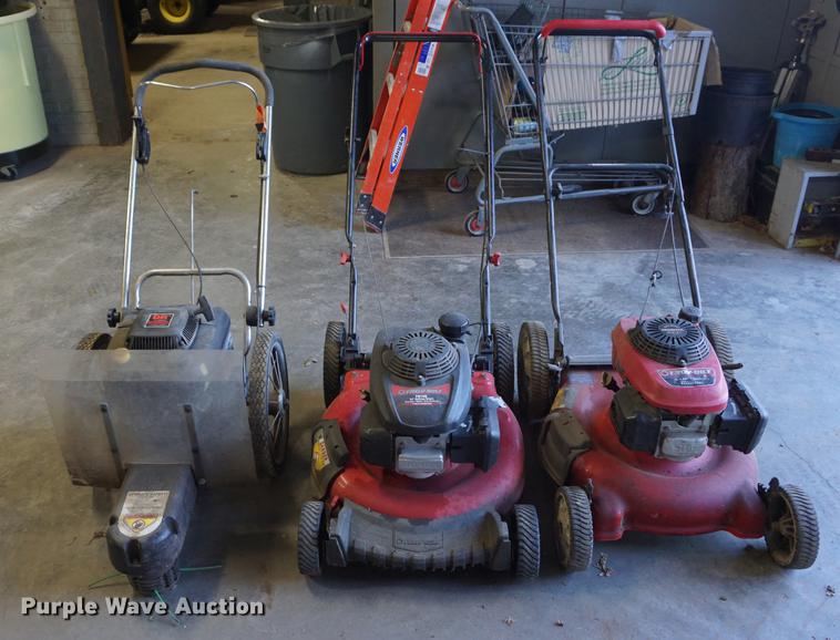 image for item DI9285 (2) Troybilt lawn mowers