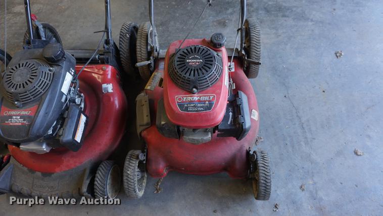 image for item DI9285 (2) Troybilt lawn mowers
