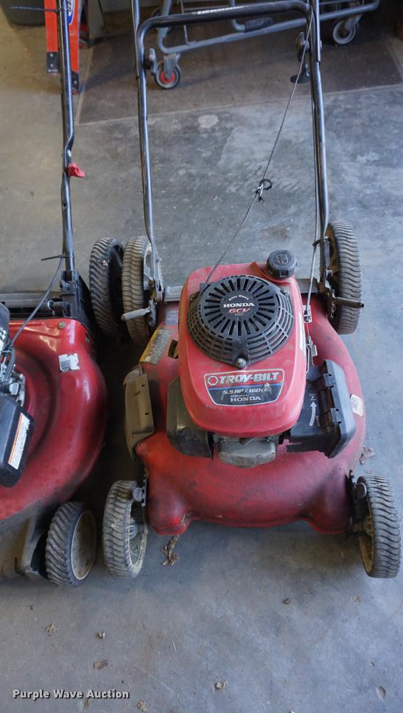 image for item DI9285 (2) Troybilt lawn mowers