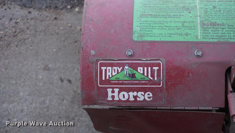 image for item DI9286 Troybilt rear tine tiller