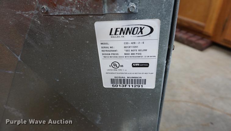 image for item DI9287 Lennox AC unit with A coil