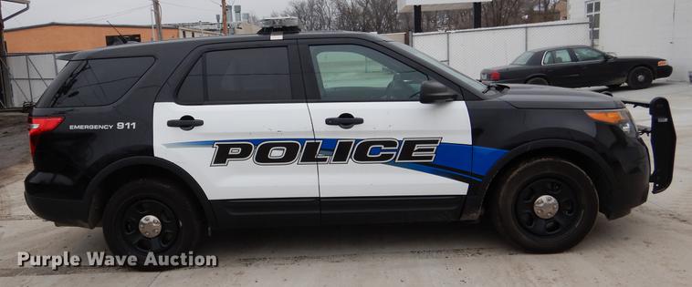 image for item DX9473 2013 Ford Explorer Police SUV