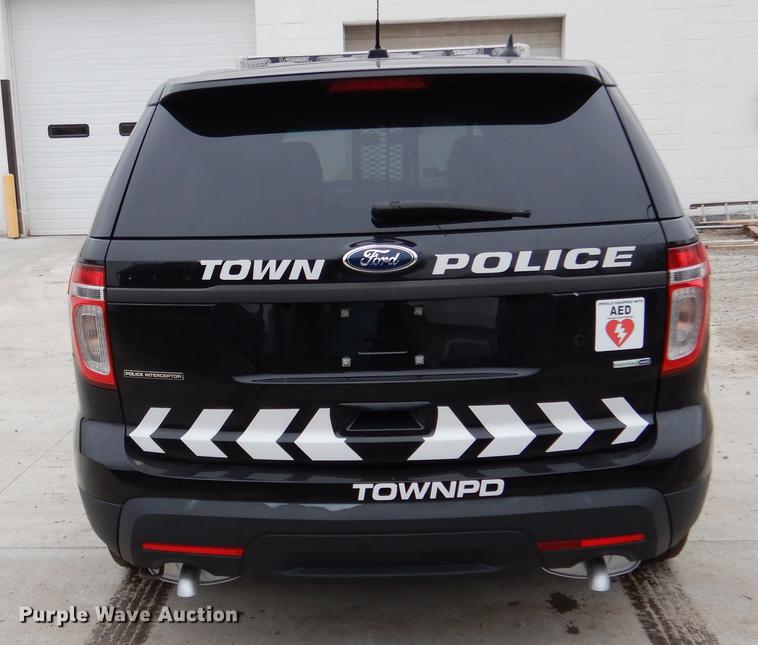 image for item DX9473 2013 Ford Explorer Police SUV