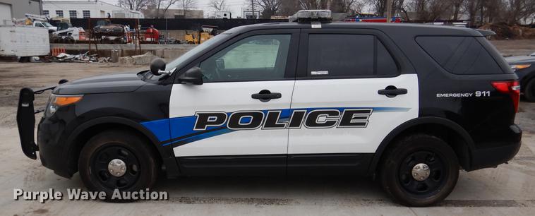 image for item DX9473 2013 Ford Explorer Police SUV