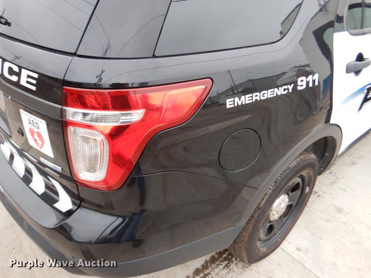 image for item DX9473 2013 Ford Explorer Police SUV
