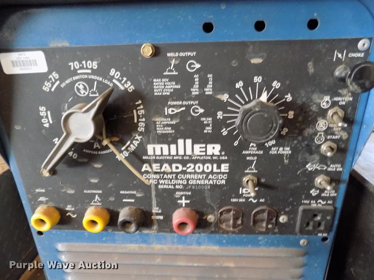 image for item DY9178 Miller AEAD-200LE welder
