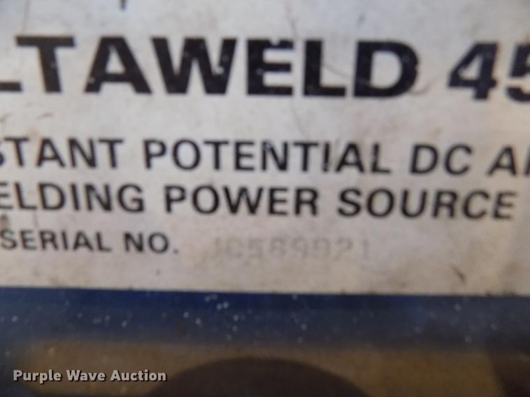 image for item DY9179 Miller Deltaweld 450 welder