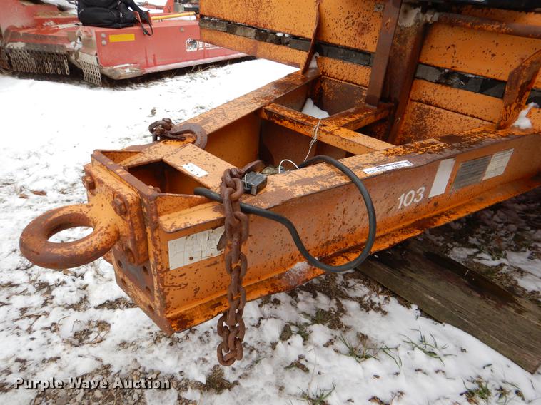 image for item EA9008 2001 Econoline MP423DE equipment trailer