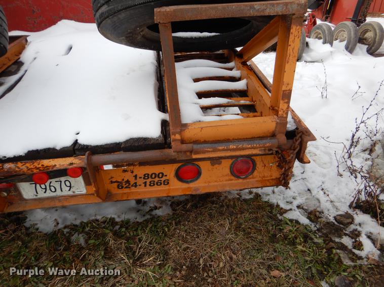 image for item EA9008 2001 Econoline MP423DE equipment trailer