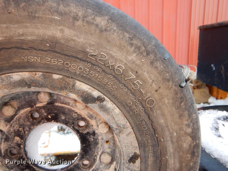 image for item EA9012 (4) Michelin 22x6.75-10 airplane tires and wheels