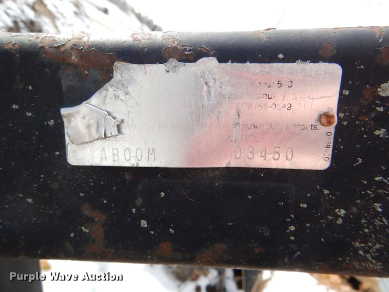 image for item EA9019 Boom mower hydraulic tank and bracket