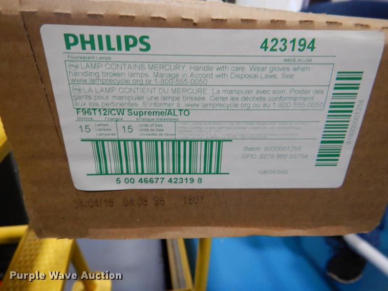image for item EA9030 (22) Phillips Alto F96772 light bulbs