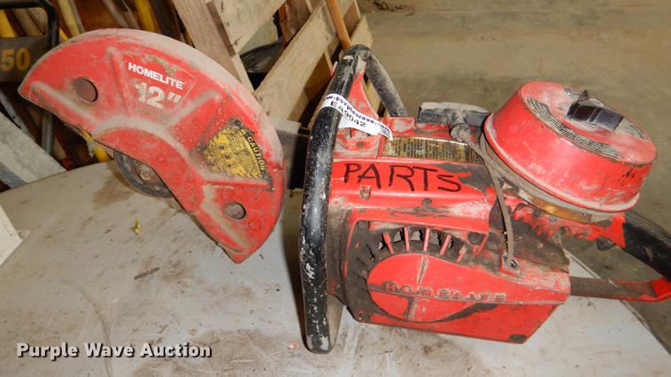 image for item EA9042 (2) Homelite XL-98C concrete saws