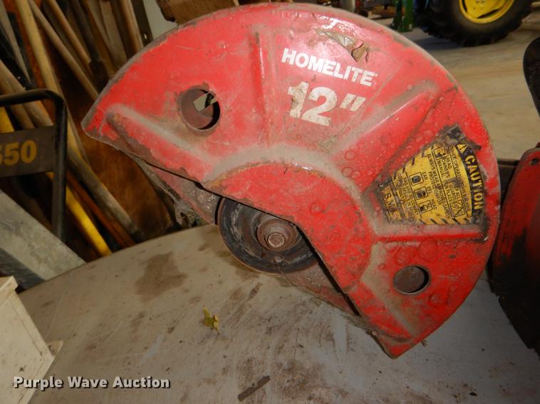 image for item EA9042 (2) Homelite XL-98C concrete saws