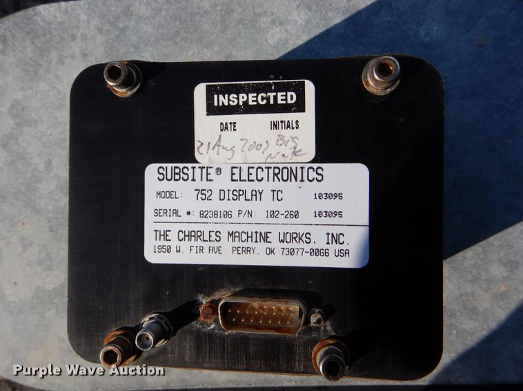 image for item EA9048 Ditch Witch 752 tracker locating system