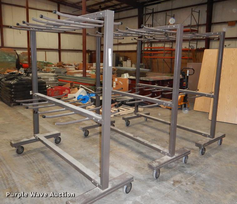 image for item EA9073 (3) folding chair racks