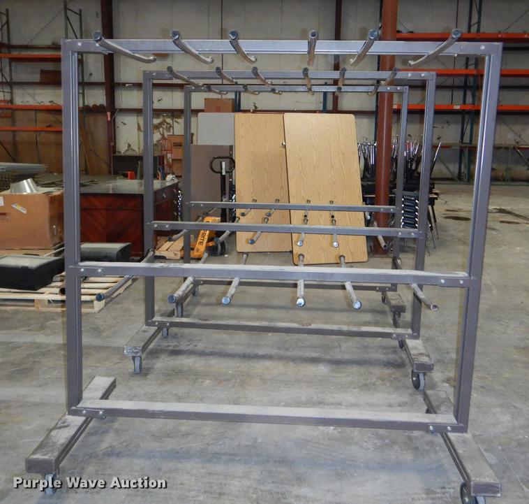 image for item EA9073 (3) folding chair racks