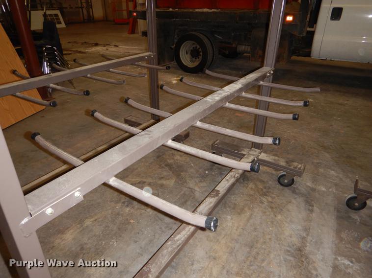 image for item EA9073 (3) folding chair racks