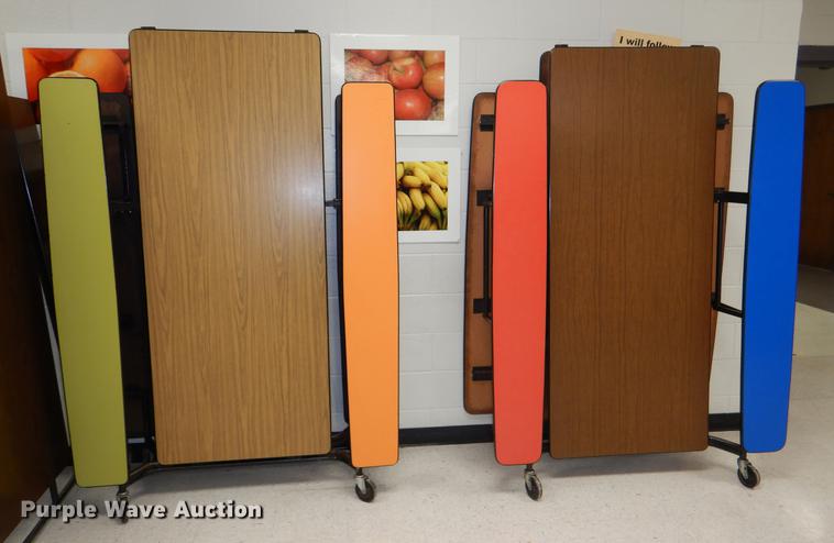 image for item EA9080 (6) 12' lunchroom tables