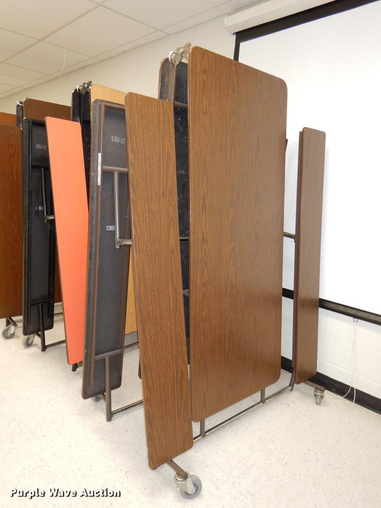 image for item EA9080 (6) 12' lunchroom tables