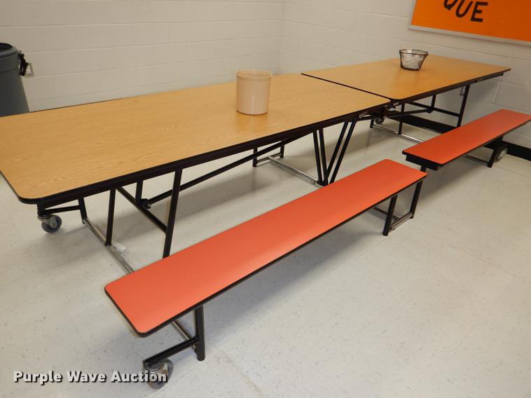 image for item EA9081 (5) 12' lunchroom tables