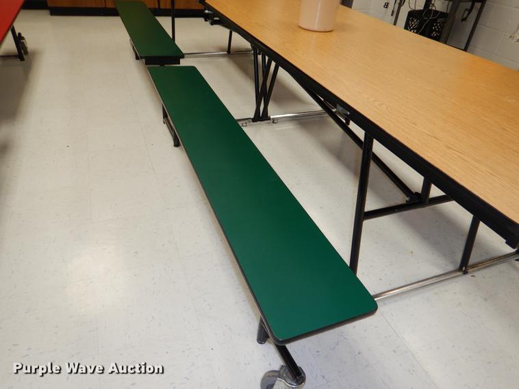 image for item EA9081 (5) 12' lunchroom tables