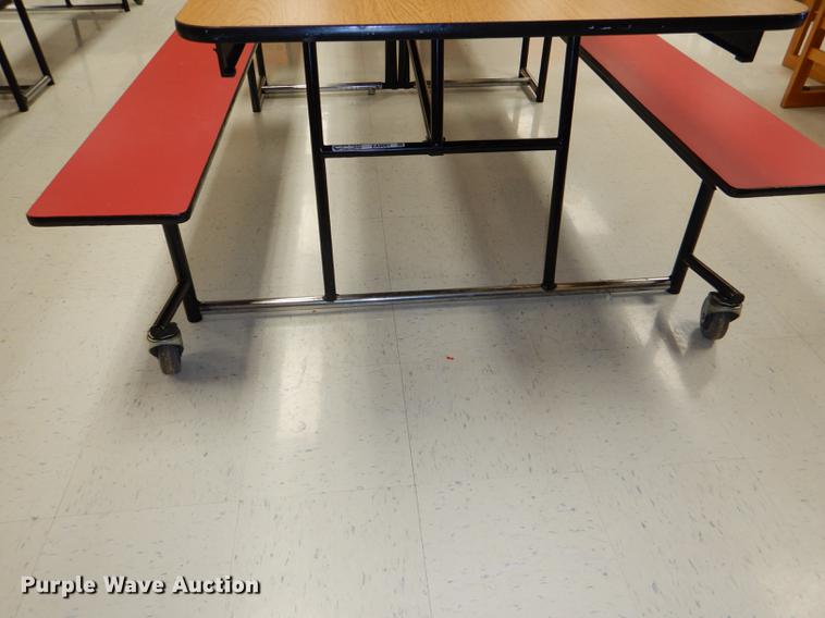 image for item EA9081 (5) 12' lunchroom tables