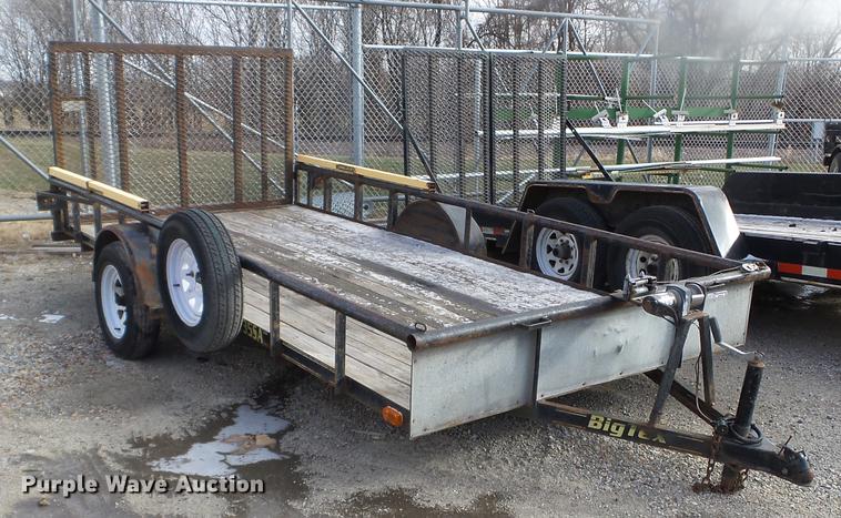 image for item EW9754 2006 Big Tex utility trailer