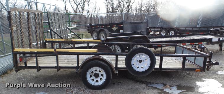 image for item EW9754 2006 Big Tex utility trailer